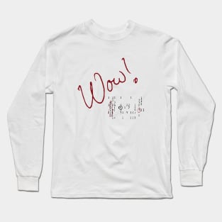 Wow Signal Long Sleeve T-Shirt